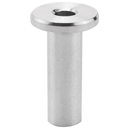 Vjsujehgy Edelstahl SchutzhüLlen für 1/8 KabelgeläNder, Holzpfosten, Diy Balustrade T316 Marine Grade 24 Pack von Vjsujehgy
