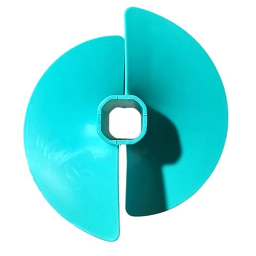 Vjsujehgy Eisbohrer-Fächerblatt, Nylon-Bohrer mit Adapter, Schwimmer, Eisbohrer, Lüfterblätter, Elektrowerkzeuge, Bohrer, 6, Blau Vjsujehgy Eisbohrer-Fächerblatt, Nylon-Bohrer mit Adapter, Schwimmer, Eisbohrer, Lüfterblätter, Elektrowerkzeuge, Bohrer, 6, Blau von Vjsujehgy