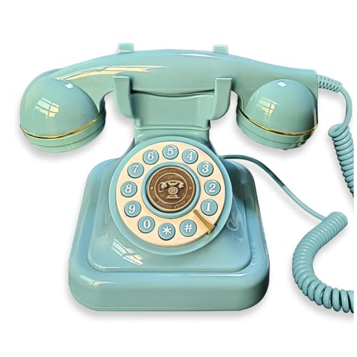 Vjsujehgy Gästebuch Audio Hochzeitstelefon, ein Vintage-Gästebuch zum Aufzeichnen Von Sprachnachrichten der Gäste, Seeblau Vjsujehgy Gästebuch Audio Hochzeitstelefon, ein Vintage-Gästebuch zum Aufzeichnen Von Sprachnachrichten der Gäste, Seeblau von Vjsujehgy