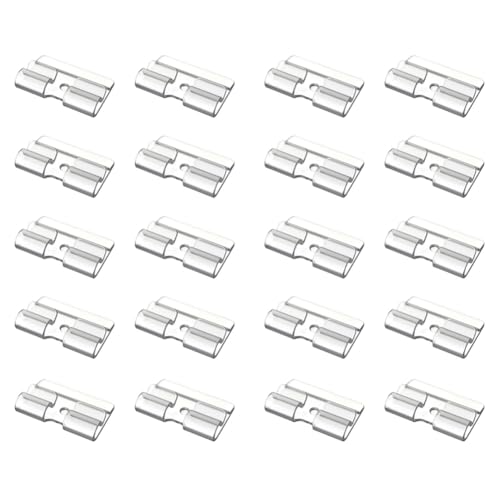 Vjsujehgy Haken für Lichterketten-Clips für Den Außenbereich, 20 Stück, Robuster Lichterhaken zum Aufhängen Von Weihnachts- und Halloween-Beleuchtung, Terrassendekor von Vjsujehgy