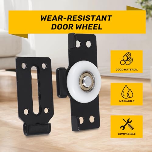 Vjsujehgy Hardware Zubehör 2 Stuecke Pack Schiebe Tuer Kleider Schrank Riemen Scheibe Tuer Schiebe Tuer Kleines Haengendes Rad Stille Schiebe Tuer Rad von Vjsujehgy