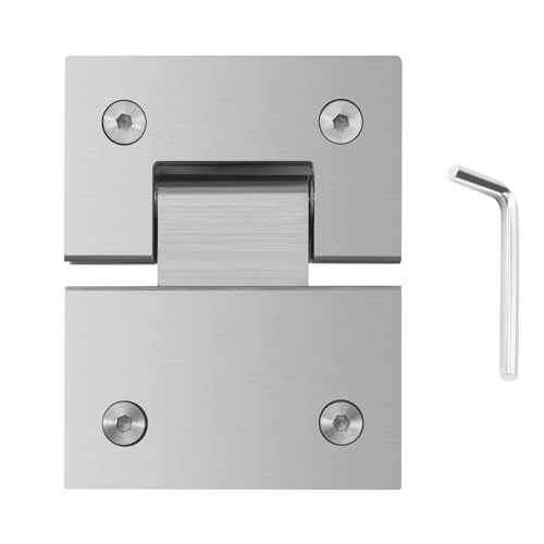 Vjsujehgy Hoch Leistung 180 Grad Glas TüR Kabinett Schaukasten Kabinett Klipp Glas Dusche TüR Scharnier Teile Edelstahl Poliert Vjsujehgy Hoch Leistung 180 Grad Glas TüR Kabinett Schaukasten Kabinett Klipp Glas Dusche TüR Scharnier Teile Edelstahl Poliert von Vjsujehgy