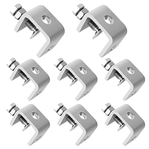 Vjsujehgy Hochbelastbare C-Klemme mit Stabiler Breiter Backenöffnung und I-Träger-Design, Klemmbereich 16–25 mm von Vjsujehgy