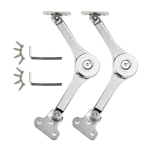 Vjsujehgy Hochbelastbare Scharnierdeckelstütze, Scharnierscharnier, Soft-Close-Truhenscharnierstütze für Schrank, Küche, Kleiderschrank, Einfach zu Bedienen, Langlebig, 2 Stück Vjsujehgy Hochbelastbare Scharnierdeckelstütze, Scharnierscharnier, Soft-Close-Truhenscharnierstütze für Schrank, Küche, Kleiderschrank, Einfach zu Bedienen, Langlebig, 2 Stück von Vjsujehgy