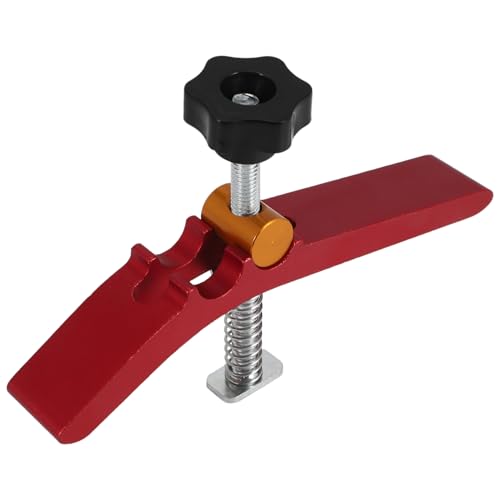 Vjsujehgy Holzbearbeitungs-T-Schienen-Niederhalter-Klemmsatz Aluminium-T-Nut-Tisch Werkbank Holzvorrichtung Vorrichtungs-KlemmblöCke Druckplatte B von Vjsujehgy