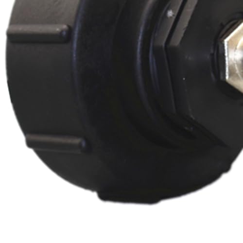 Vjsujehgy IBC Auslaufhahn 3/4 IBC Adapter S100x8 Messing IBC Auslaufhahn Wasserhahn Auslauf Regentonne Tank Zubehör von Vjsujehgy