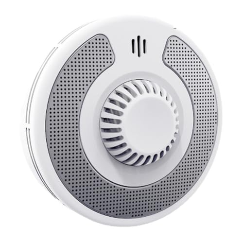 Vjsujehgy Intelligenter WLAN-Hitzemelder mit Steuerung Per Tuya-App, WLAN-Hitzealarm mit Versiegelter 10-Jahres-Lithium-Batterie, BS 5446-2, VH03W von Vjsujehgy