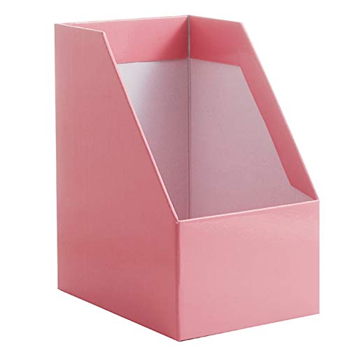 Vjsujehgy Kraftpapier ZeitungsstäNder BuchstüTze GroßEr BüCherstäNder Aktenhalter Faltbare Dokumente Organizer Office Storage Rack von Vjsujehgy