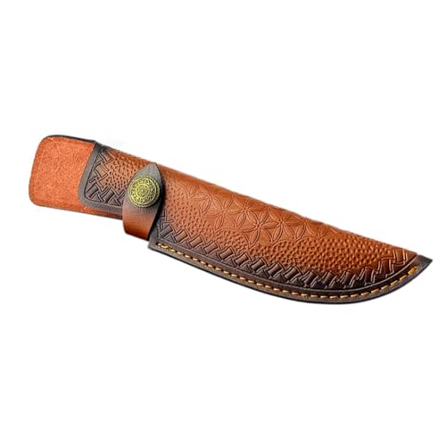 Vjsujehgy Ledermesser-Scheide, Ledermesser-Schutzhülle, Outdoor-Messer, Tragetasche, Gürtelschlaufe, Schutzhülle Vjsujehgy Ledermesser-Scheide, Ledermesser-Schutzhülle, Outdoor-Messer, Tragetasche, Gürtelschlaufe, Schutzhülle von Vjsujehgy
