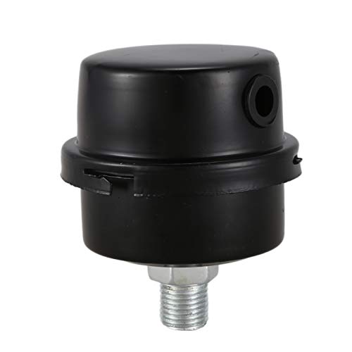 Vjsujehgy Luftkompressor Ansaugfilter SchalldäMpfer 1/4 13Mm Gewinde Schwarz von Vjsujehgy