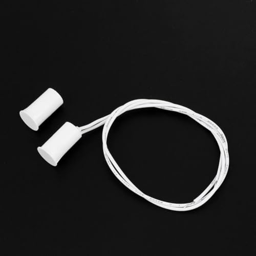 Vjsujehgy Magnetischer Türschalter RC-33 NC, Versenkt, Kabelgebunden, Sicherheits-/Tür-Sensor, Alarm, (10 Sets) von Vjsujehgy