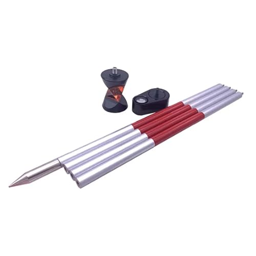 Vjsujehgy Mini 360-Grad Prisma für Schweizer Totalstation, für GRZ101 Mini Prisma Vermessung + 4 Stangen mit Weicher Tasche + Einer Libelle. Langlebig und Einfach zu Bedienen. Vjsujehgy Mini 360-Grad Prisma für Schweizer Totalstation, für GRZ101 Mini Prisma Vermessung + 4 Stangen mit Weicher Tasche + Einer Libelle. Langlebig und Einfach zu Bedienen. von Vjsujehgy