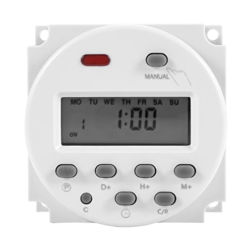 Vjsujehgy Neue LCD Digital Steuerspannung Programmierbarer Timer DC 12V 16A Zeitrelais Vjsujehgy Neue LCD Digital Steuerspannung Programmierbarer Timer DC 12V 16A Zeitrelais von Vjsujehgy