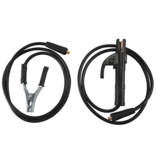 Vjsujehgy Professionelles 300A Erd Schweiß Erdungs Klemmen Clip Set für Mig Tig ARC Schweiß Maschine 1,5 M Kabel 10-25 Stecker Langlebig von Vjsujehgy