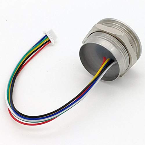 Vjsujehgy R503 Rundrunde Zweifarbige Ringanzeige LED Steuerung DC3.3V MX1.0-6Pin Kapazitiver Finger Abdruck Sensor Scanner von Vjsujehgy