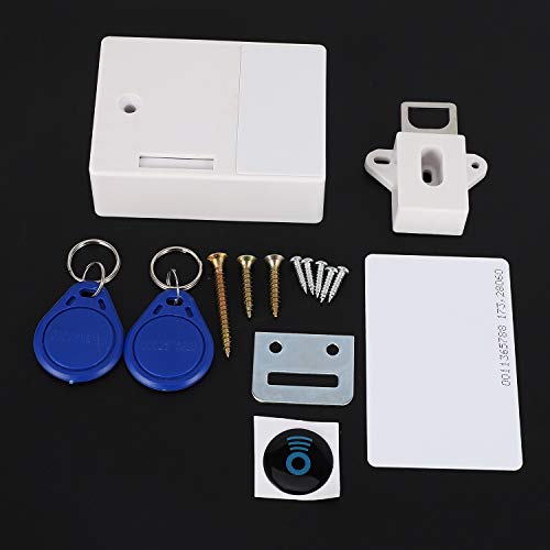 Vjsujehgy RFID Elektronisches Schrank Schloss DIY für Schubladen Schrank, Gebrauchsfertig und Programmierbar () von Vjsujehgy