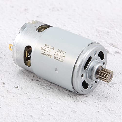Vjsujehgy RS550 DC-Motor 8,2 Mm 14 ZäHne Getriebe Mini-Motor 21 V 29800 Min -SäGemotor für Wiederaufladbare HandsäGe mit Hin- und Hergehender Bewegung Vjsujehgy RS550 DC-Motor 8,2 Mm 14 ZäHne Getriebe Mini-Motor 21 V 29800 Min -SäGemotor für Wiederaufladbare HandsäGe mit Hin- und Hergehender Bewegung von Vjsujehgy