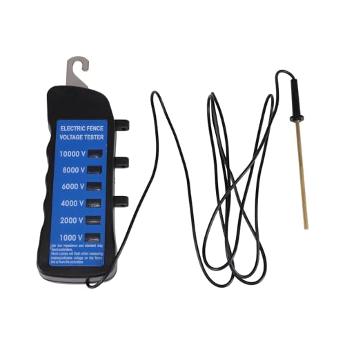 Vjsujehgy Ranch ZaunspannungsprüFer 1000 V Elektronischer ZaunspannungsprüFer, Yard Fencing Tester Vjsujehgy Ranch ZaunspannungsprüFer 1000 V Elektronischer ZaunspannungsprüFer, Yard Fencing Tester von Vjsujehgy