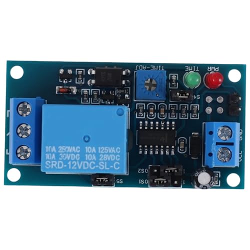 Vjsujehgy SRD 12V DC-SL-C NC Relais mit 12V DC Verzoegerter Timer von Vjsujehgy
