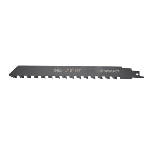Vjsujehgy SäBelsäGeblatt Hartmetall Wolframkarbid zum Schneiden Von PoröSem Beton, Faserzement, Ziegel 240 Mm/9,45 von Vjsujehgy