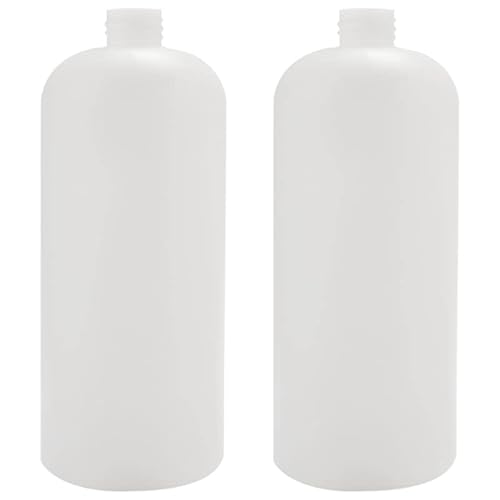 Vjsujehgy Schaum Kanone Flasche Schnee Seife Flaschen Lanze Schaum Leere Flasche für Hoch Druck Reiniger Pistole Auto Garten Rasen DäCher Reinigung, 2 Pack von Vjsujehgy