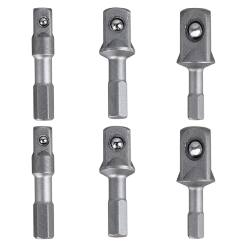Vjsujehgy Schlagschrauber Steckschlüsselsatz Schraubendreher Steckschlüssel Adaptersatz Schlagschrauber Steckschlüssel Adapter 2 Sätze von Vjsujehgy