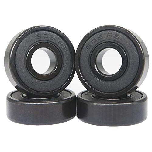 Vjsujehgy Schnelle Geschwindigkeit ​​608RS Hybrid Schwarz Keramik Lager Skateboard Lager Keramik Kunststoff Licht Bogen 608 Lager von Vjsujehgy