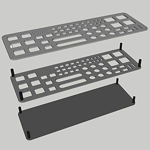 Vjsujehgy Schraubendreher Lager Regal Halter Schraubendreher Organizer für Sechskant Kreuz Schrauben Dreher RC Werkzeug Kit Organizer 63 Loch von Vjsujehgy