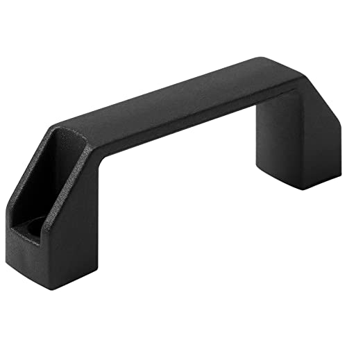 Vjsujehgy Schwarz 90 mm 8,9 cm Lochabstand Kunststoff Schrank Schublade ziehen von Vjsujehgy