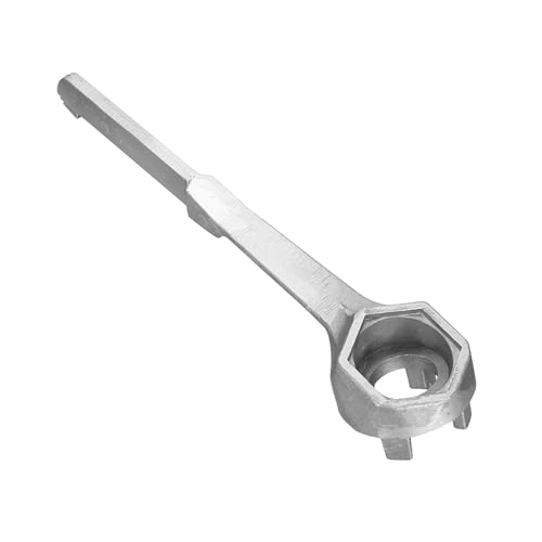 Vjsujehgy SpundschlüSsel, FassschlüSsel, Aluminium-FassöFfner-Werkzeug für 10 15 20 30 50 55 Gallonen-FäSser, Passend für 2 und 3/4 Spundkappen Vjsujehgy SpundschlüSsel, FassschlüSsel, Aluminium-FassöFfner-Werkzeug für 10 15 20 30 50 55 Gallonen-FäSser, Passend für 2 und 3/4 Spundkappen von Vjsujehgy