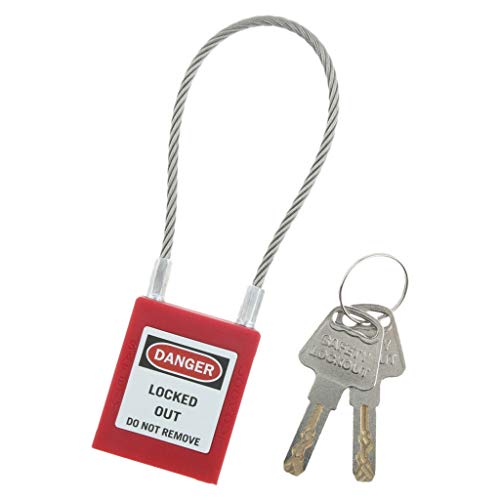 Vjsujehgy Technische VorhäNge Schloss Seil Strahl Lockout Tag Out Isolation Sperren Isolation VorhäNge Schloss Lockout VorhäNge Schloss von Vjsujehgy