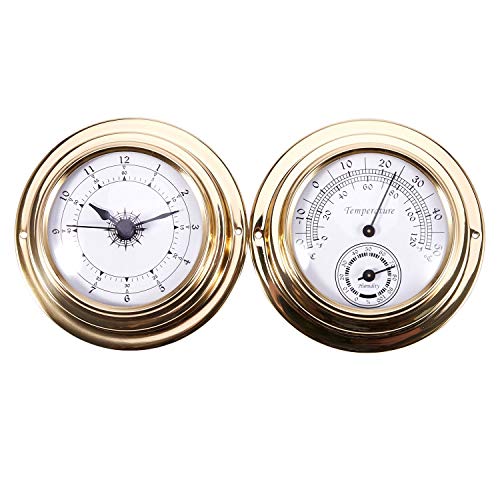 Vjsujehgy Thermometer Hygrometer Barometer Uhren Uhr 2 Ganzes Set Wetter Station Meter Vjsujehgy Thermometer Hygrometer Barometer Uhren Uhr 2 Ganzes Set Wetter Station Meter von Vjsujehgy