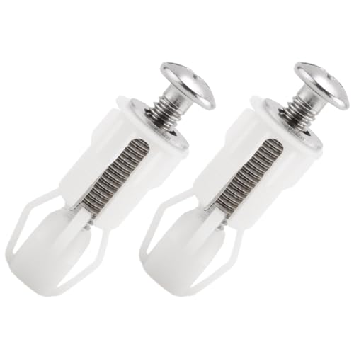 Vjsujehgy Toiletten Sitz Schrauben und Toiletten Deckel Schrauben Rostfreier Stahl Befestigung Schrauben für Toiletten Sitz Teile von Vjsujehgy