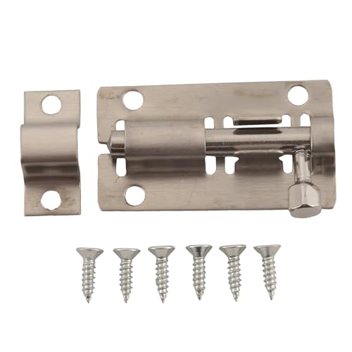 Vjsujehgy Tuerschloss Gleitbolzen fuer Bad, WC, Schuppen, Schlafzimmer, Moebel Catch Latch Vjsujehgy Tuerschloss Gleitbolzen fuer Bad, WC, Schuppen, Schlafzimmer, Moebel Catch Latch von Vjsujehgy