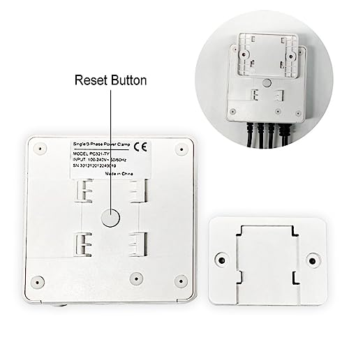 Vjsujehgy Tuya Smart Life Einzel-3-Phasen-WiFi-KWH-MessgeräT 120A Stromzange Stromwandler StromverbrauchsüBerwachung Vjsujehgy Tuya Smart Life Einzel-3-Phasen-WiFi-KWH-MessgeräT 120A Stromzange Stromwandler StromverbrauchsüBerwachung von Vjsujehgy