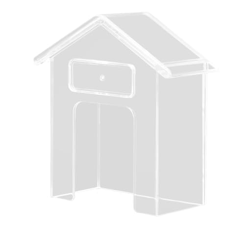 Vjsujehgy Wasserdichte Abdeckung für Kabellose Türklingel, Transparente Kunststoff-Türklingel, Regendichte Abdeckung, Haustürklingelknopf, Regenschutz von Vjsujehgy