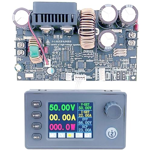Vjsujehgy ZK6522C CNC Step-Down-DC-Netzteil, Einstellbare Spannung, Spannung und Konstantspannung, Konstantstrommodul, 1430 W Vjsujehgy ZK6522C CNC Step-Down-DC-Netzteil, Einstellbare Spannung, Spannung und Konstantspannung, Konstantstrommodul, 1430 W von Vjsujehgy