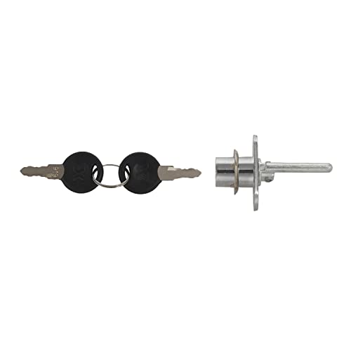 Vjsujehgy Zinklegierung Computer Schreibtisch Schrank Mailbox Schublade Schrank Locker Cam Lock mit SchlüSseln, Silber von Vjsujehgy