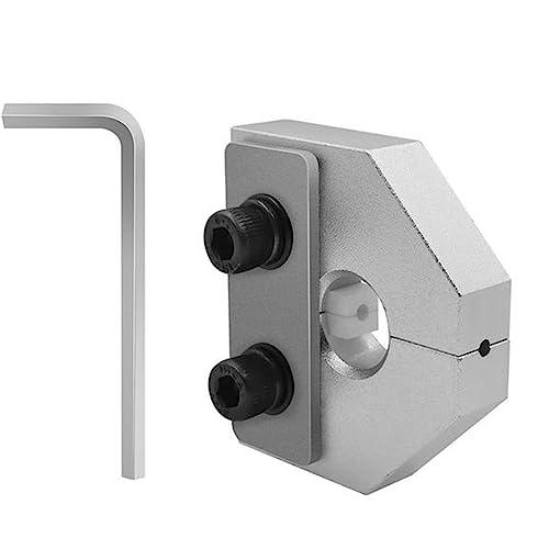 Vjsujehgy Zubehör für 3D-Drucker, 1,75 mm Filament-Schweißer, Verbindungsstück, Verbindungswerkzeug, Filament-Spleißer für Alle Arten Von PLA/ABS/PETG, Silber von Vjsujehgy