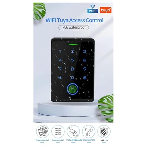 Vjsujehgy Zugangskontroll-Kits CF1-WIFI Tuya Türzugangskontrollsystem Sicherheitsschutz IP66 Wasserdichtes Digitales Elektronisches Schloss Vjsujehgy Zugangskontroll-Kits CF1-WIFI Tuya Türzugangskontrollsystem Sicherheitsschutz IP66 Wasserdichtes Digitales Elektronisches Schloss von Vjsujehgy