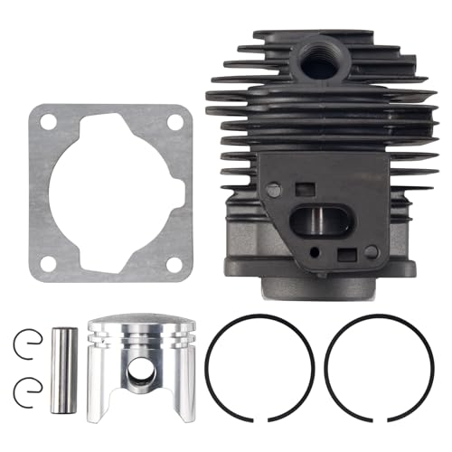 Vjsujehgy Zylinder Kolben Kit 36MM für TL33 1E36F-2GN B33B 33CC Motor BüRste Freischneider. Rasen Trimmer von Vjsujehgy