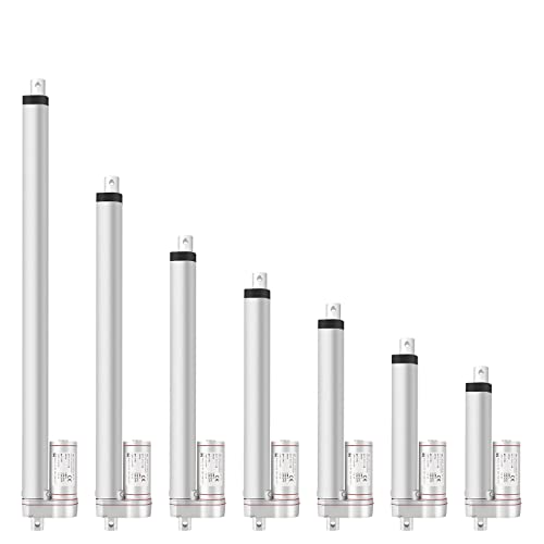 Vkechh 1500N Linear Actuator, Linearantrieb Linearmotor Verstellantrieb DC12V-Motor, Lineartechnik-Aktuatoren für Elektrisch Motor DIY Auto Möbel Lifting Sofa(250MM) von Vkechh