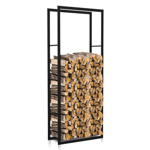 Vkechh 150x60x25cm Kaminholzregal Innen Firewood Rack Kaminholzregal Außen Kaminholzregal Metall Holzaufbewahrung Outdoor Holzlager Holzunterstand Vkechh 150x60x25cm Kaminholzregal Innen Firewood Rack Kaminholzregal Außen Kaminholzregal Metall Holzaufbewahrung Outdoor Holzlager Holzunterstand von Vkechh