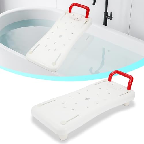 Vkechh Badewannenbrett badewannensitz für Erwachsene senioren Wannensitz Sitzbrett ca.69cm mit Griff und integrierter Seifenablage weiß duschbrett für badewanne Vkechh Badewannenbrett badewannensitz für Erwachsene senioren Wannensitz Sitzbrett ca.69cm mit Griff und integrierter Seifenablage weiß duschbrett für badewanne von Vkechh