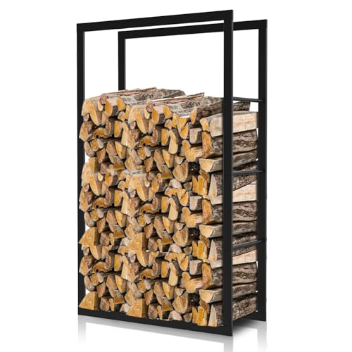 Vkechh Brennholzregal Innen 100x60x25cm Firewood Rack Kaminholzregal Außen Kaminholzregal Metall Holzaufbewahrung Outdoor Holzlager Holzunterstand Vkechh Brennholzregal Innen 100x60x25cm Firewood Rack Kaminholzregal Außen Kaminholzregal Metall Holzaufbewahrung Outdoor Holzlager Holzunterstand von Vkechh