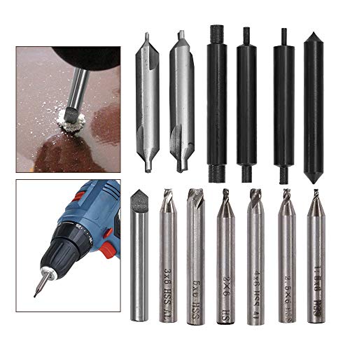 13pcs/Set Drill Bits Key Cutting Machine Cutter Vertical Machine Cutting Parts von Vkinman