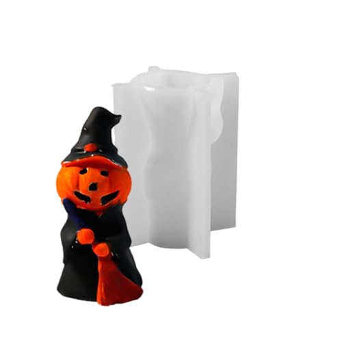Flexible Silikonform, Halloween-Kürbisform, duftende Aromatherapie, handgefertigte Ornament-Form für Halloween Flexible Silikonform, Halloween-Kürbisform, duftende Aromatherapie, handgefertigte Ornament-Form für Halloween von VlHpnpe