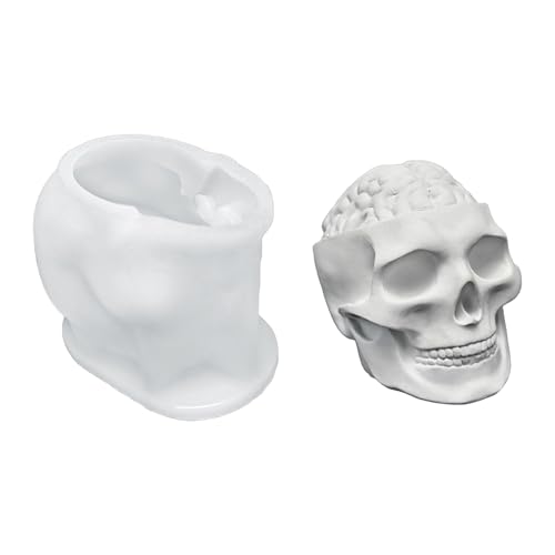 Silikon-Halloween-Form für handgefertigte Enthusiasten, Aromatherapie, praktisches Handwerk, Klassenzimmer, Heimdekoration, Totenkopf-Form Silikon-Halloween-Form für handgefertigte Enthusiasten, Aromatherapie, praktisches Handwerk, Klassenzimmer, Heimdekoration, Totenkopf-Form von VlHpnpe