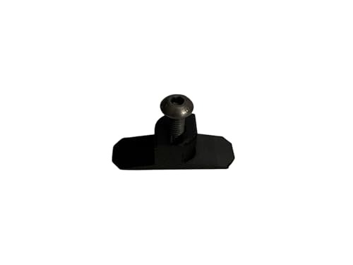 Vleugel M5-Schraubenclip für akustische Wandpaneele - Akupanel - Akustikpaneele - Innengewinde - 10 bis 12 mm Abstand zwischen den Lamellen - Inklusive 20 mm M5-Schraube - 2 Stück von Vleugel