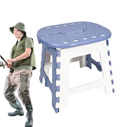 Vllold Klappbarer Tritthocker | Multifunktionaler Wanderstuhl | Multifunktionaler Klapphocker mit Griff für Küche, Bad, Outdoor, Nachttisch, Wandern Vllold Klappbarer Tritthocker | Multifunktionaler Wanderstuhl | Multifunktionaler Klapphocker mit Griff für Küche, Bad, Outdoor, Nachttisch, Wandern von Vllold